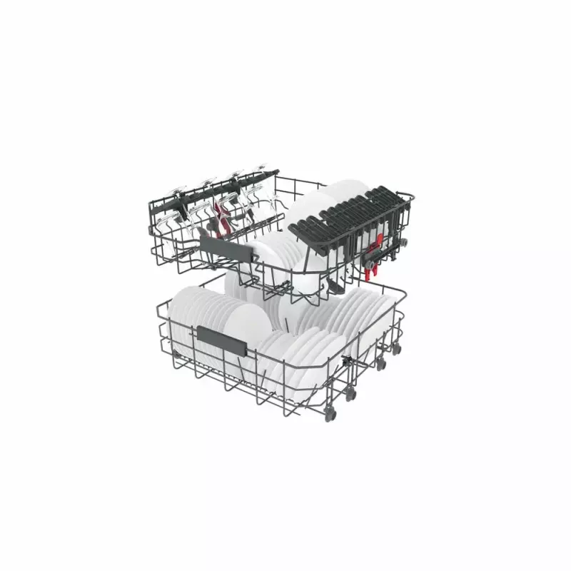 Čiastočne integrovaná umývačka riadu WHIRLPOOL WIC 3C26 F — 60 cm, 14 súprav, 46 dB, energetická trieda E