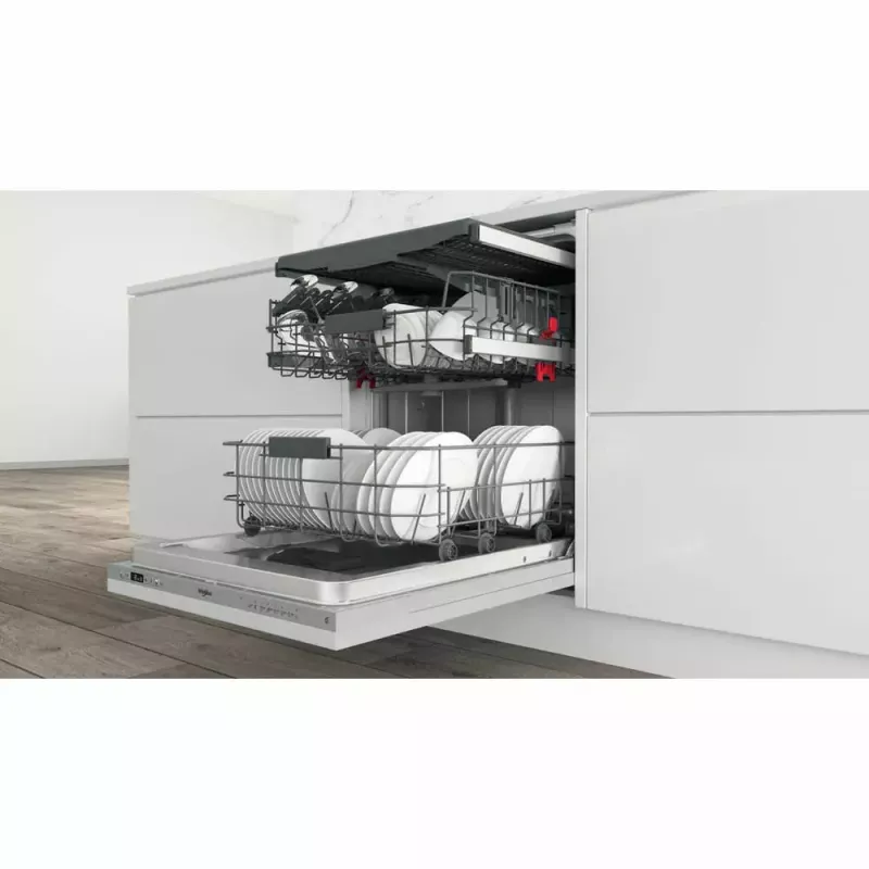 Čiastočne integrovaná umývačka riadu WHIRLPOOL WIC 3C26 F — 60 cm, 14 súprav, 46 dB, energetická trieda E