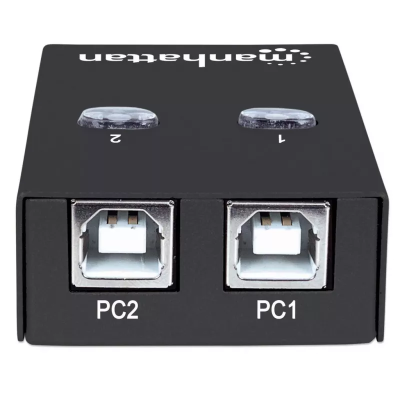 Manhattan 162005 automatický zdieľací prepínač USB 2.0, 2 porty, 480 Mb/s