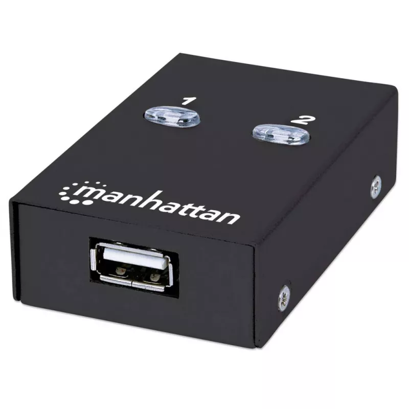 Manhattan 162005 automatický zdieľací prepínač USB 2.0, 2 porty, 480 Mb/s