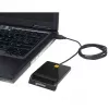 Manhattan 102049 čítačka kontaktných čipových kariet, USB-A 2.0, 12 Mbps, kábel 1,05 m, čierna, kryt z ABS