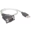 USB-A na sériový konvertorový kábel Manhattan 205146