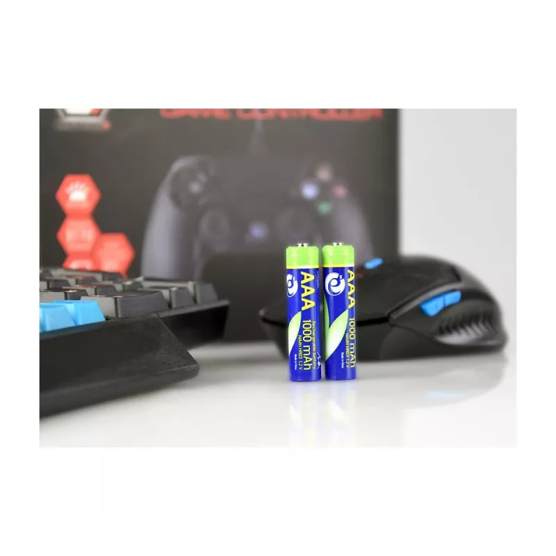 GEMBIRD AAA batérie Ni-MH nabíjateľné 1000mAh 2 ks