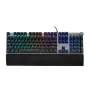 Káblová mechanická gaming klávesnica IBOX AURORA K-4 — QWERTY, 108 klávesov, nastaviteľné LED podsvietenie, vodotesná, USB, 1,6 m kábel