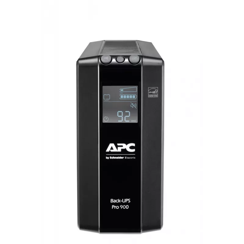 APC Back-UPS PRO BR900MI - 6x C13 výstup, USB, 900VA, Line-Interactive, 0,9 kVA, 540 W, sínus, 176 V, 294 V