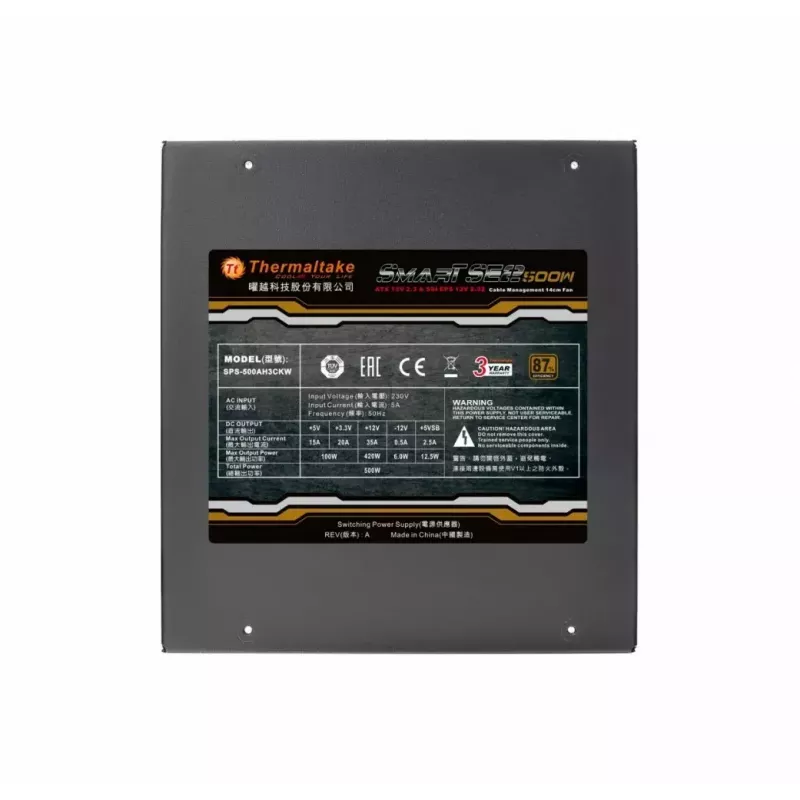 Napájací zdroj – Smart SE2 500W modulárny (cca 87 % účinnosť, Single Rail)