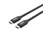 Kábel USB-C na USB-C Unitek C14059BK – 2 m, 5 A, 20 V, 480 Mbit/s, čierny