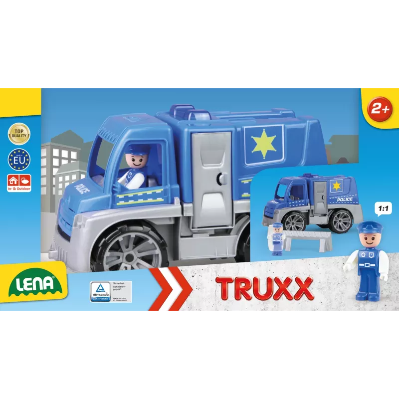 Nákladné auto Lena TRUXX Police s príslušenstvom