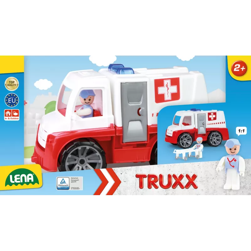 Nákladné auto Lena TRUXX sanitka s príslušenstvom