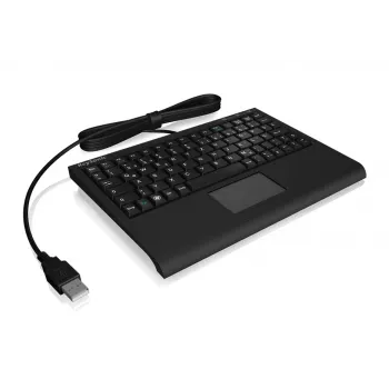 KeySonic ACK-3410 (US) klávesnica kancelárska USB US-angličtina čierna
