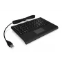 KeySonic ACK-3410 (US) klávesnica kancelárska USB US-angličtina čierna