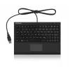 KeySonic ACK-3410 (US) klávesnica kancelárska USB US-angličtina čierna