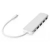 DIGITUS USB-C HUB 4-port PD 4x USB 3.0, 1x PD nabíjanie, sivý
