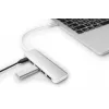 DIGITUS USB-C HUB 4-port PD 4x USB 3.0, 1x PD nabíjanie, sivý