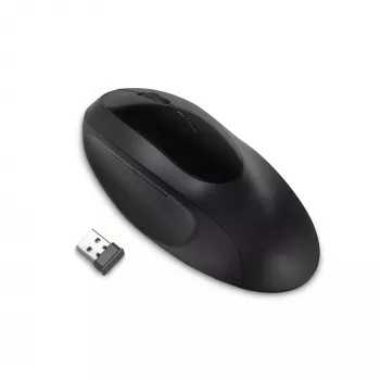 Kensington Pro Fit Ergo bezdrôtová myš – čierna, pre pravákov, RF Wireless + Bluetooth, 1600 DPI, čierna