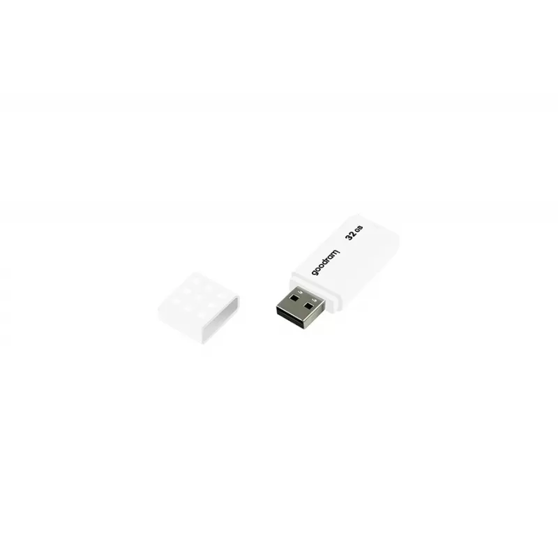 USB flash disk GOODRAM UME2 32 GB USB Type-A 2.0, čítanie 20 MB/s, zápis 5 MB/s, biely, plast