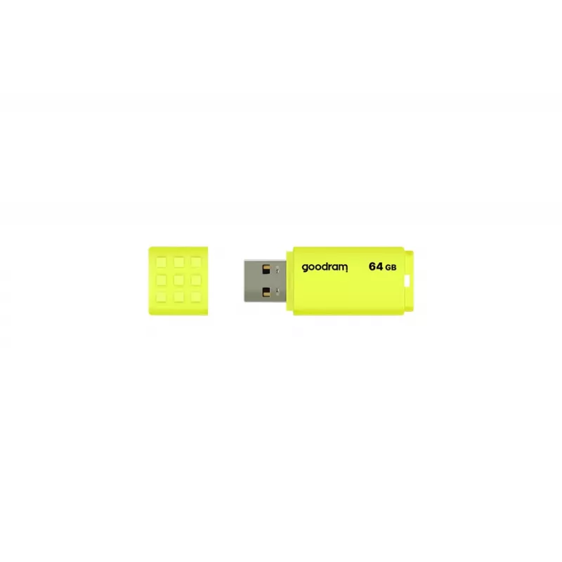 USB flash disk GOODRAM UME2 64 GB USB Type-A 2.0, žltý, bez krytky, plast