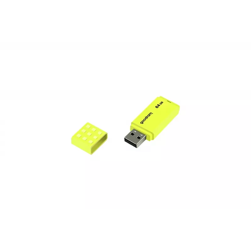 USB flash disk GOODRAM UME2 64 GB USB Type-A 2.0, žltý, bez krytky, plast