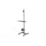 DIGITUS mobilné pracovné miesto (držiak monitora, držiak PC) max. 8 kg nosnosť, 32