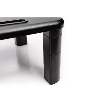 DIGITUS výškovo nastaviteľný stolový stojan na monitor 400x280x143mm; max. zaťaženie do 10kg