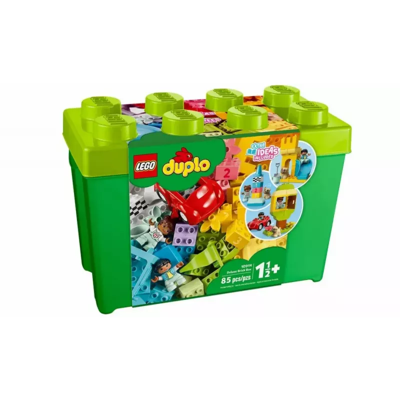 LEGO DUPLO 10914 škatuľa s kockami Deluxe, 85 dielikov, od 1,5 roka