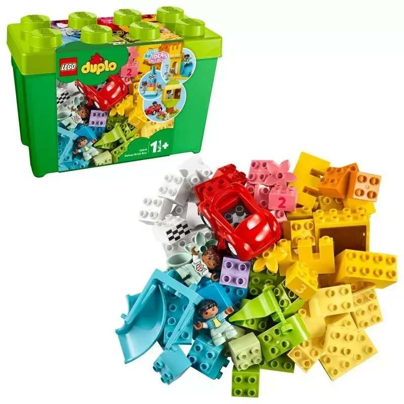 LEGO DUPLO 10914 škatuľa s kockami Deluxe, 85 dielikov, od 1,5 roka