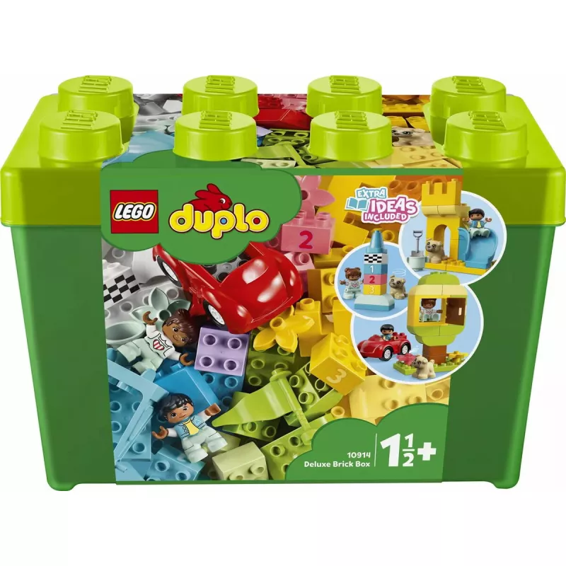 LEGO DUPLO 10914 škatuľa s kockami Deluxe, 85 dielikov, od 1,5 roka