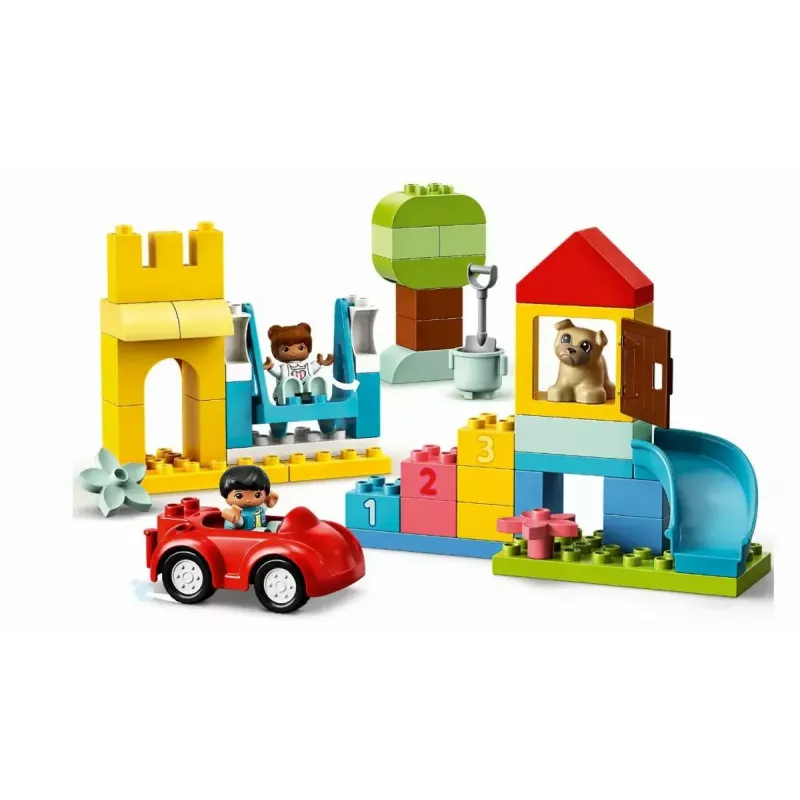 LEGO DUPLO 10914 škatuľa s kockami Deluxe, 85 dielikov, od 1,5 roka