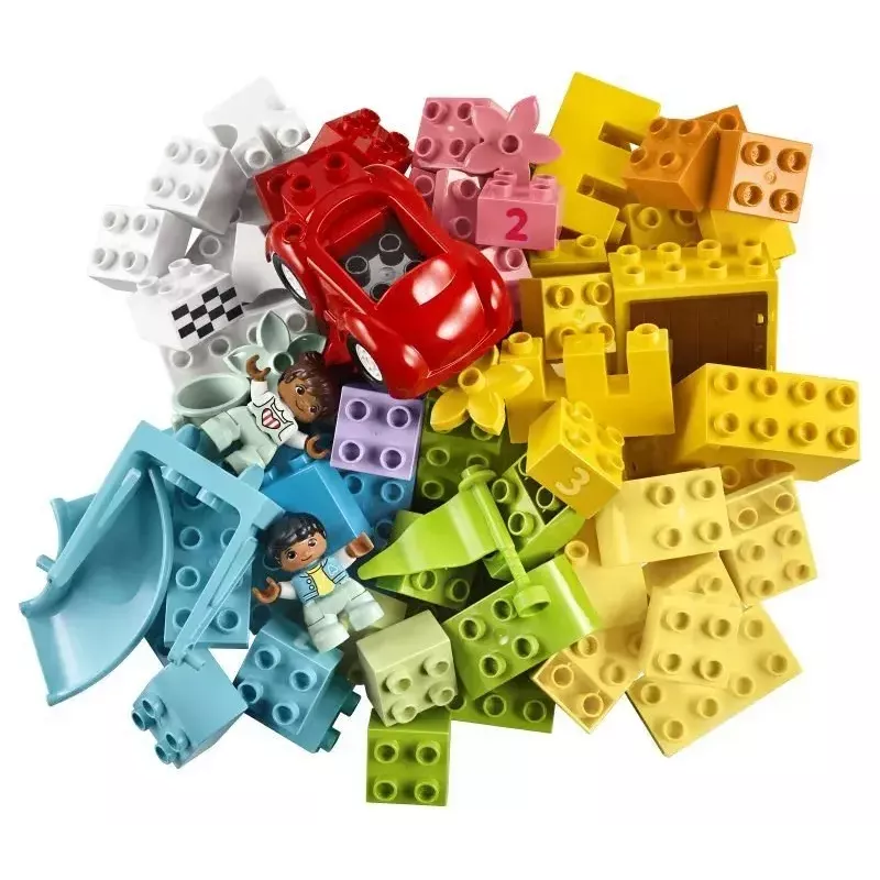 LEGO DUPLO 10914 škatuľa s kockami Deluxe, 85 dielikov, od 1,5 roka