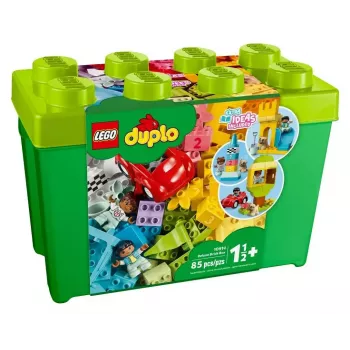 LEGO DUPLO 10914 škatuľa s kockami Deluxe, 85 dielikov, od 1,5 roka