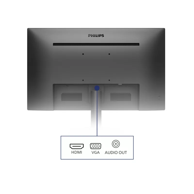 Philips V Line 221V8A/00 počítačový monitor 54,6 cm (21,5 inch) 1920 x 1080 pixelov Full HD LED čierny