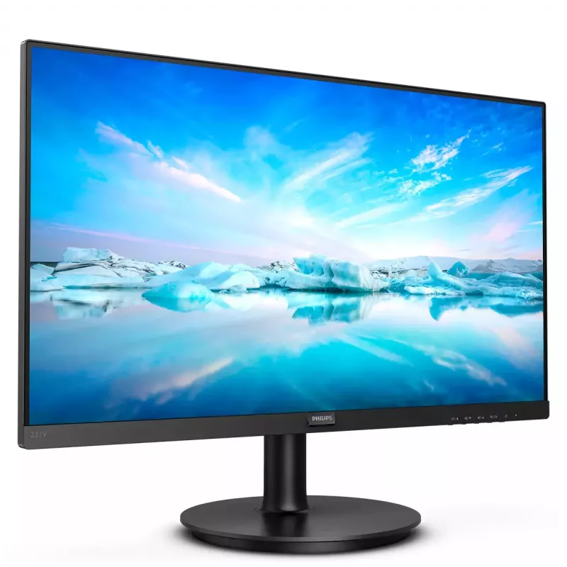 Philips V Line 221V8A/00 počítačový monitor 54,6 cm (21,5 inch) 1920 x 1080 pixelov Full HD LED čierny