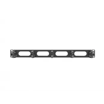 Panel na manažment káblov LANBERG AK-1205-B, 1U kov, 19
