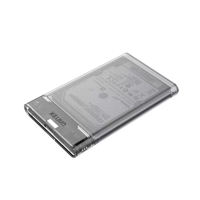 Unitek HDD/SSD puzdro S1103A transparentné pre 2,5