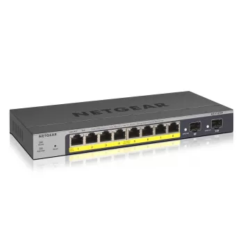 NETGEAR GS110TP spravovaný L2/L3/L4 Gigabit Ethernet (10/100/1000) Power over Ethernet (PoE) sivý