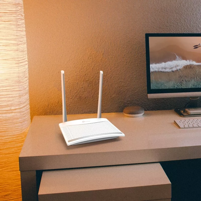 TP-Link TL-WR820N WLAN router Fast Ethernet Single-Band (2,4 GHz) Biela