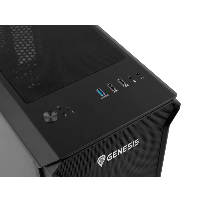 GENESIS Irid 503 Micro Tower Čierna
