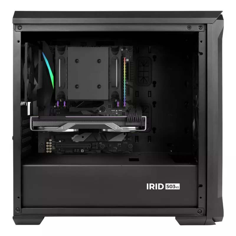 GENESIS Irid 503 Micro Tower Čierna