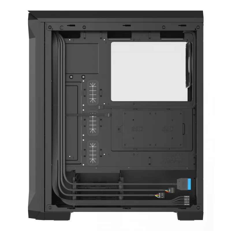 GENESIS Irid 505 Midi Tower Čierna