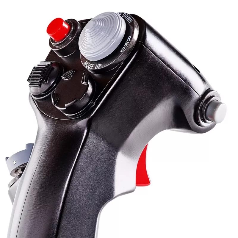 Thrustmaster 2960848 Herný ovládač Čierna, Červená, Biela Letecký simulátor Analog PC