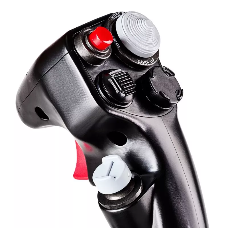 Thrustmaster 2960848 Herný ovládač Čierna, Červená, Biela Letecký simulátor Analog PC