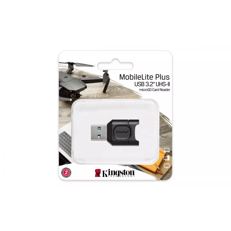 Kingston Technology MobileLite Plus čítačka kariet USB 3.2 Gen 1 (3.1 Gen 1) typu A čierna