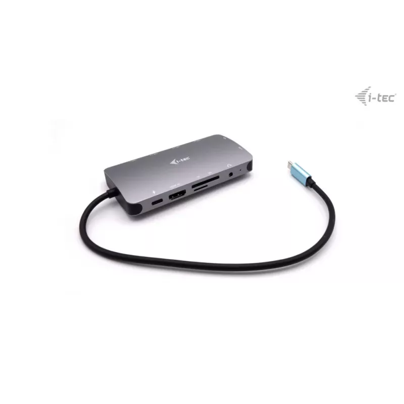 Dokovacia stanica i-tec Metal USB-C Travel Nano Dock HDMI/VGA s LAN + Power Delivery 100 W