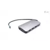 Dokovacia stanica i-tec Metal USB-C Travel Nano Dock HDMI/VGA s LAN + Power Delivery 100 W
