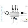 Dokovacia stanica i-tec Metal USB-C Travel Nano Dock HDMI/VGA s LAN + Power Delivery 100 W