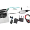 Dokovacia stanica i-tec Metal USB-C Travel Nano Dock HDMI/VGA s LAN + Power Delivery 100 W