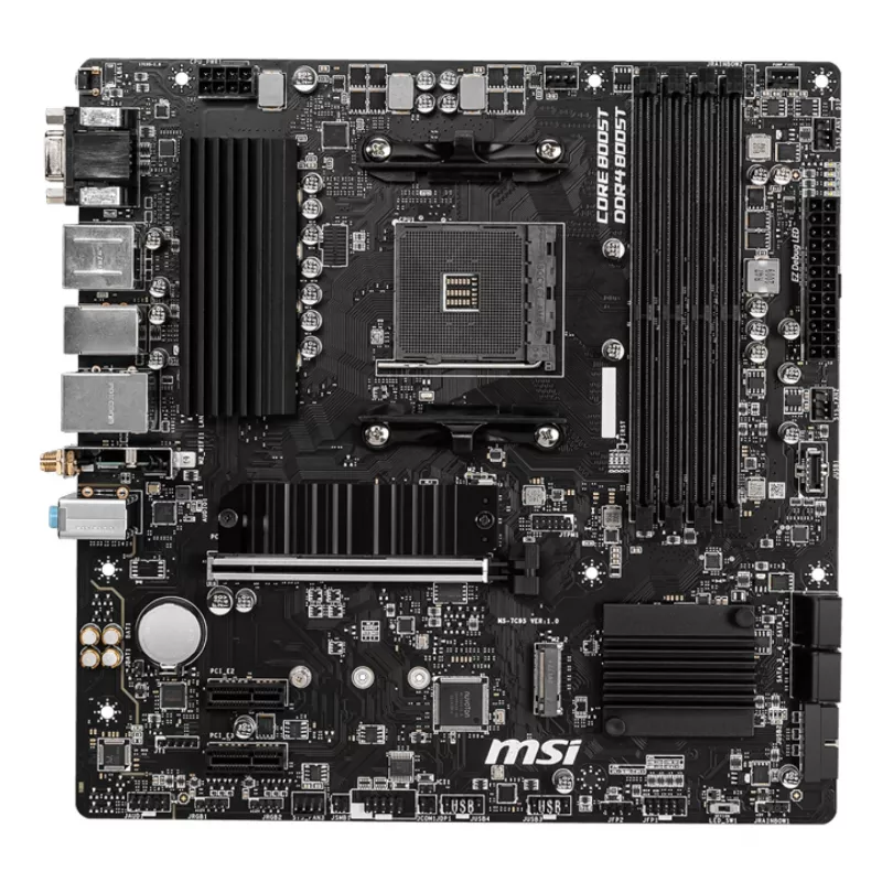 MSI B550M PRO-VDH WIFI základná doska AMD B550 socket AM4 micro ATX