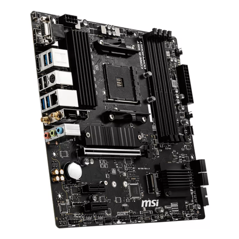 MSI B550M PRO-VDH WIFI základná doska AMD B550 socket AM4 micro ATX