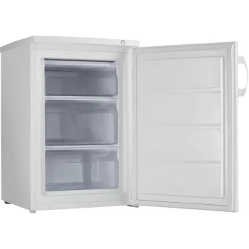 Voľne stojaca chladnička Gorenje F492PW — 82 l, biela, 4-hviezdičková, pravé otváranie, 165 kWh/rok