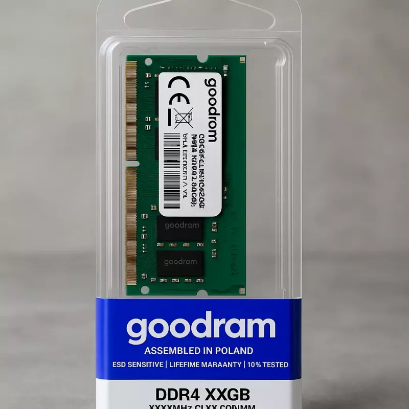 Pamäť pre notebook DDR4 SO-DIMM GOODRAM 16GB 3200MHz 260-pin 1,2V CAS22 unbuffered